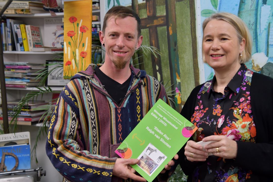 Foto: Onthulling nieuw Kunstwerk ‘Stalen ros’ Gemeente Nijkerk