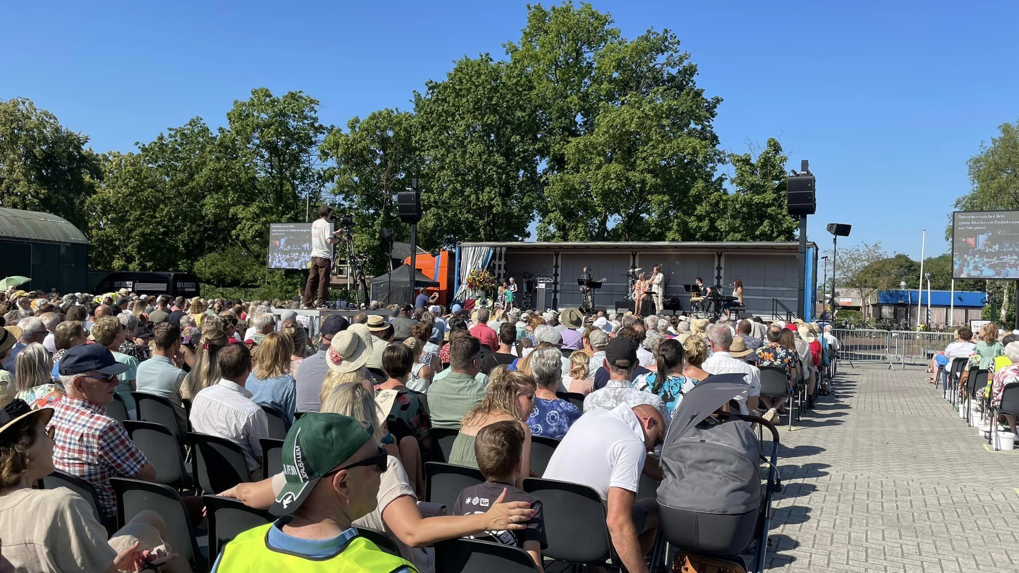 Foto: Voorthuizen maakt zich op voor veertiende editie openluchtkerkdienst