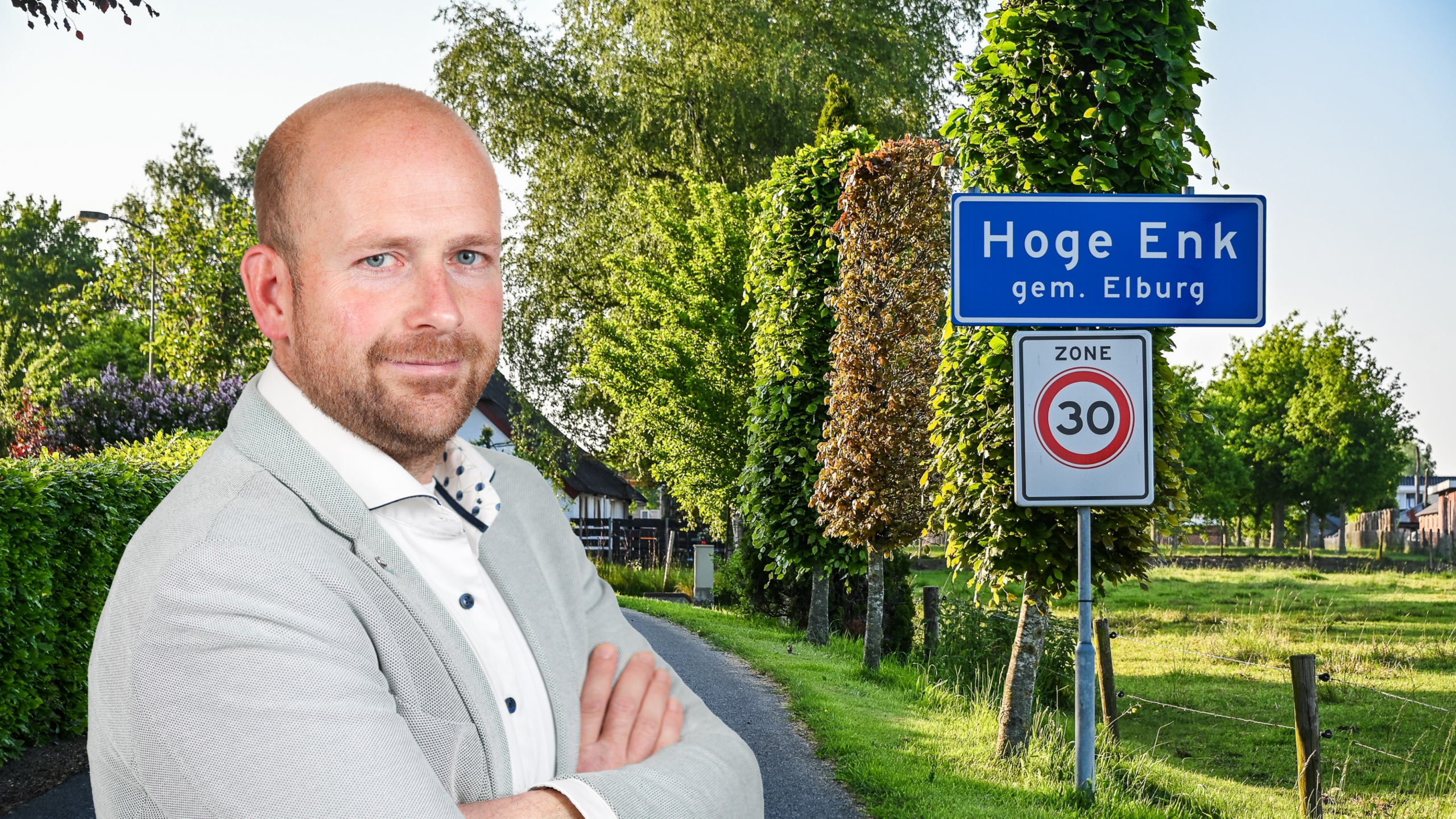 Foto: Ook bouwen op de Hoge Enk