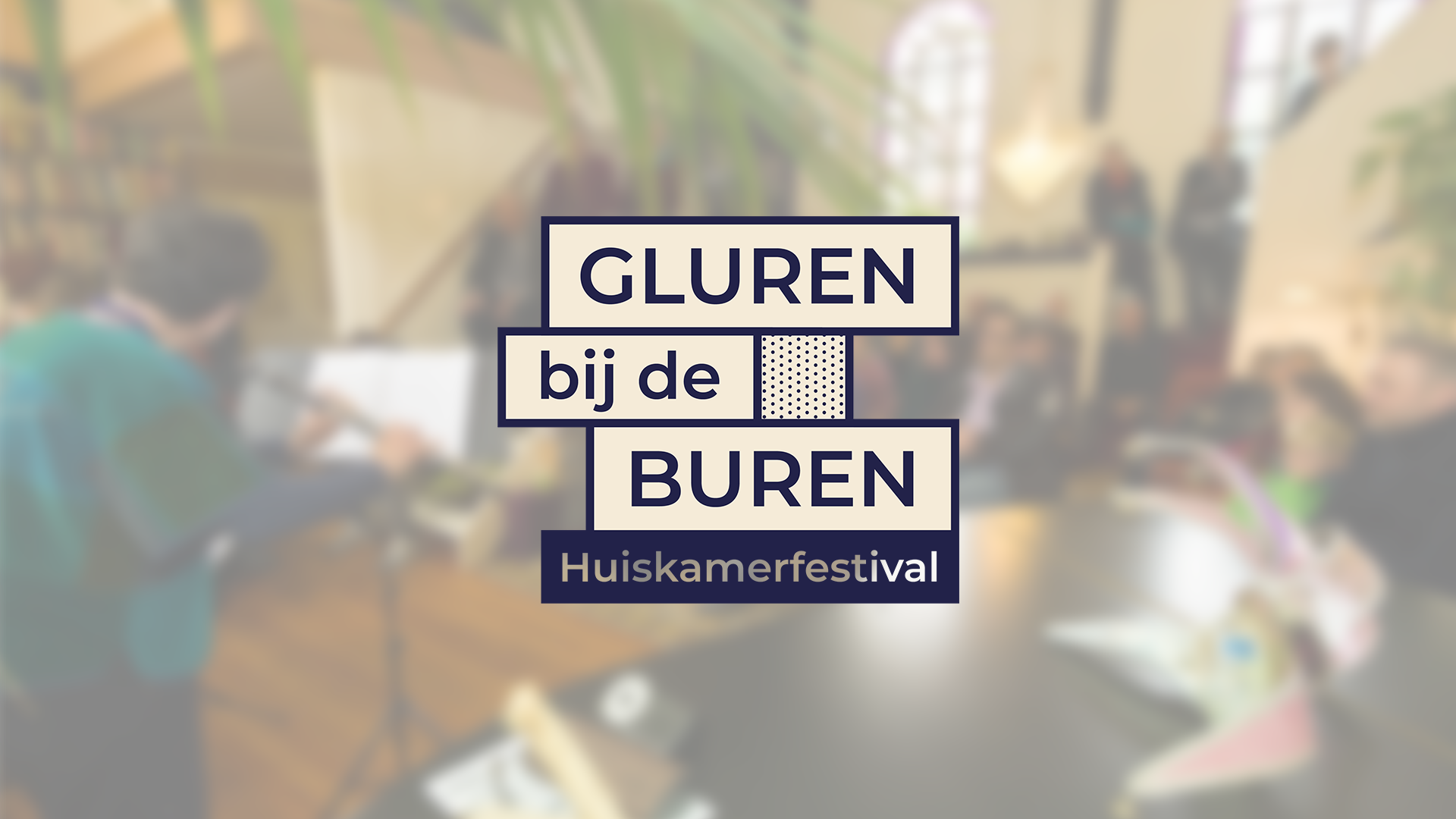 Foto: Over de drempel bij de buren: 4 februari kun je Gluren bij de Buren.