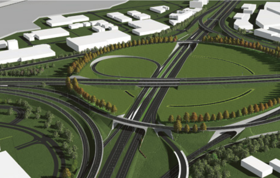 Foto: Aanpak knooppunt Hoevelaken krijgt prioriteit van Tweede Kamer