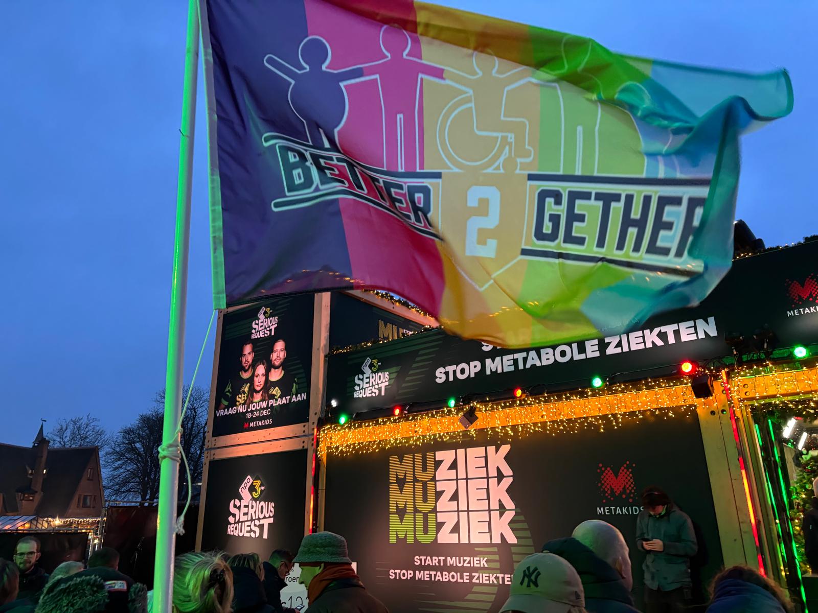 Foto: Geweldige opbrengst van € 13.734 door Better2gether voor metakids