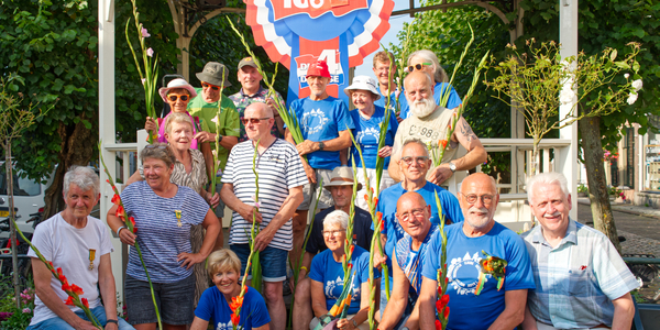 Foto: Huldiging vierdaagse lopers