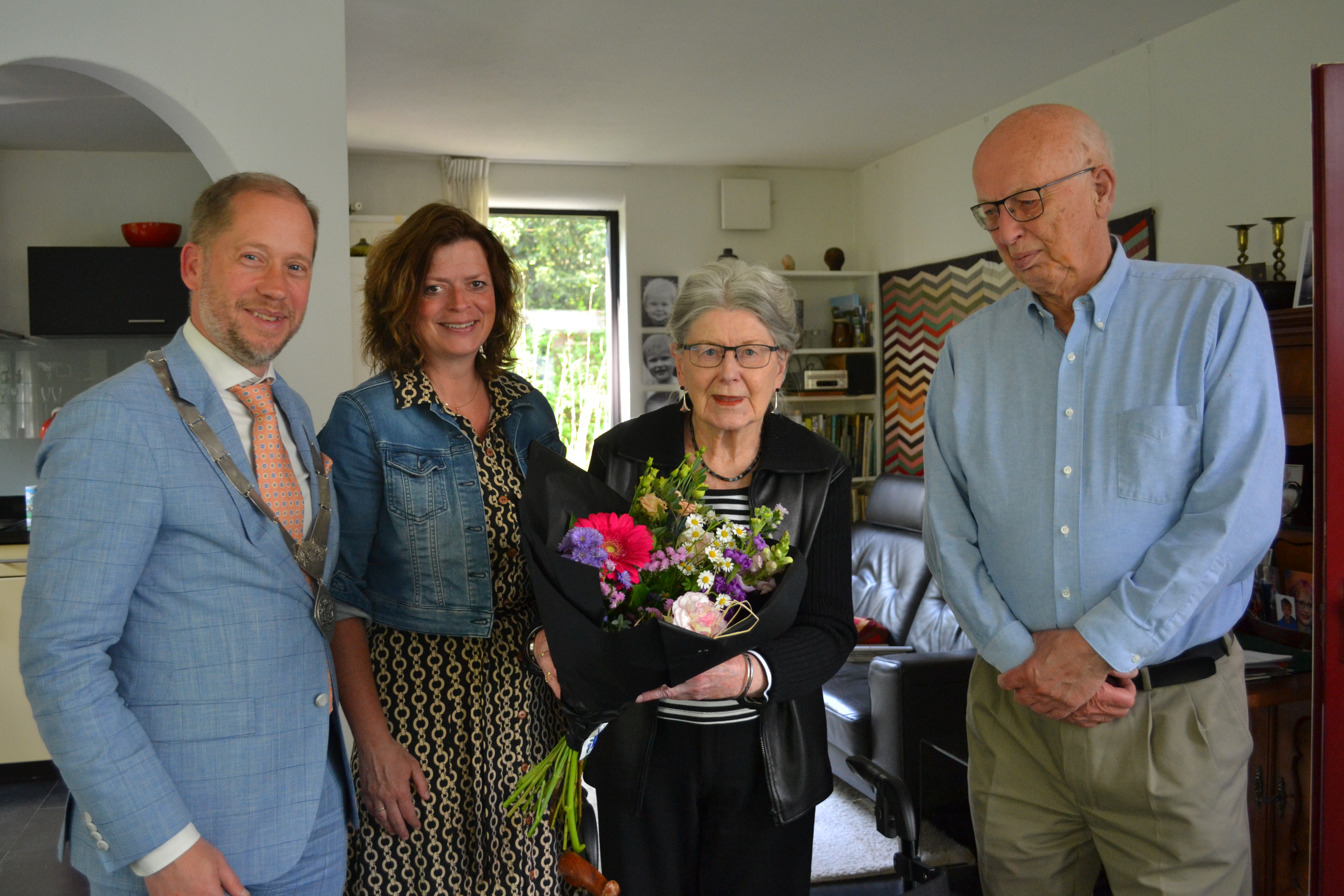 Foto: Familie Veenedaal 60 jaar getrouwd