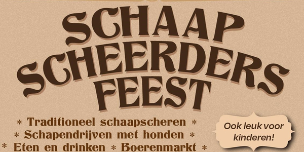 Foto: Schaapscheerdersfeest bij Boerderijmuseum de Bovenstreek