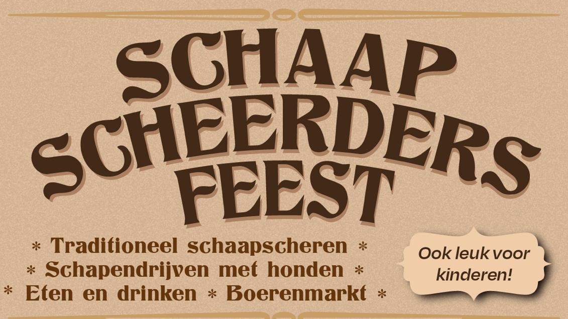 Foto: Schaapscheerdersfeest bij Boerderijmuseum de Bovenstreek