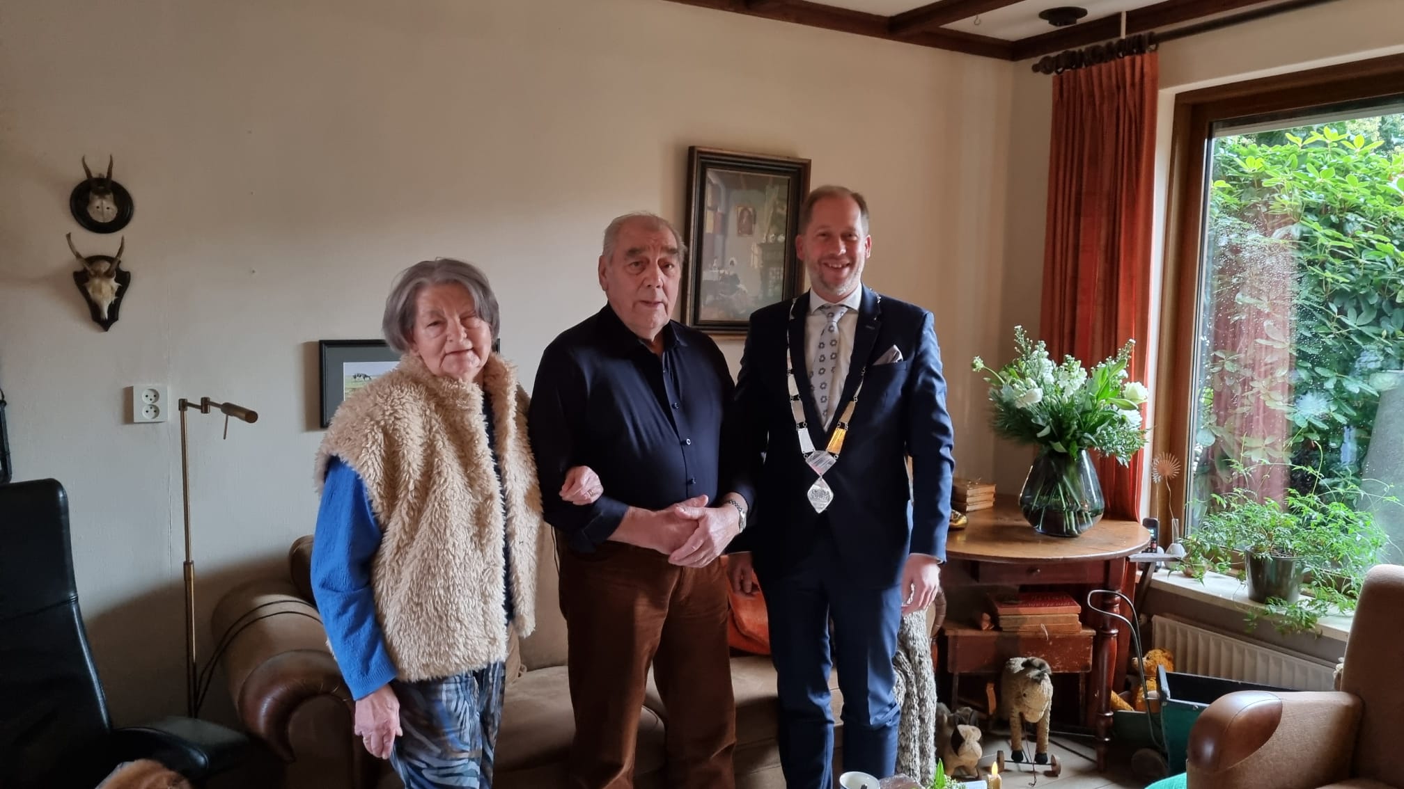 Foto: Echtpaar Pleiter van Engelen 60 jaar getrouwd