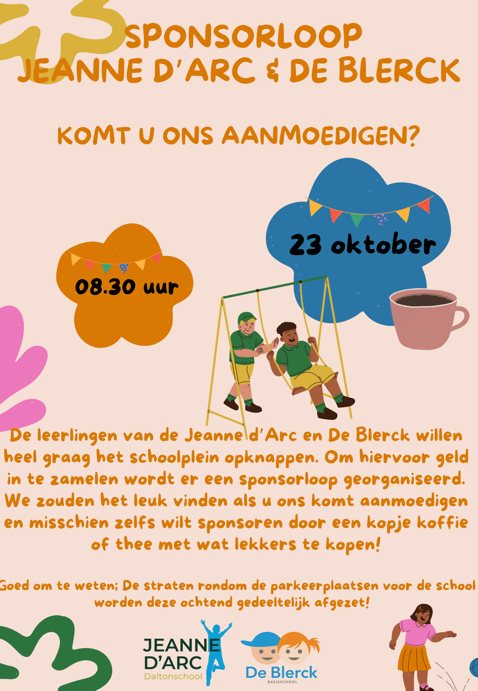 Foto: Schoolplein vol tegels