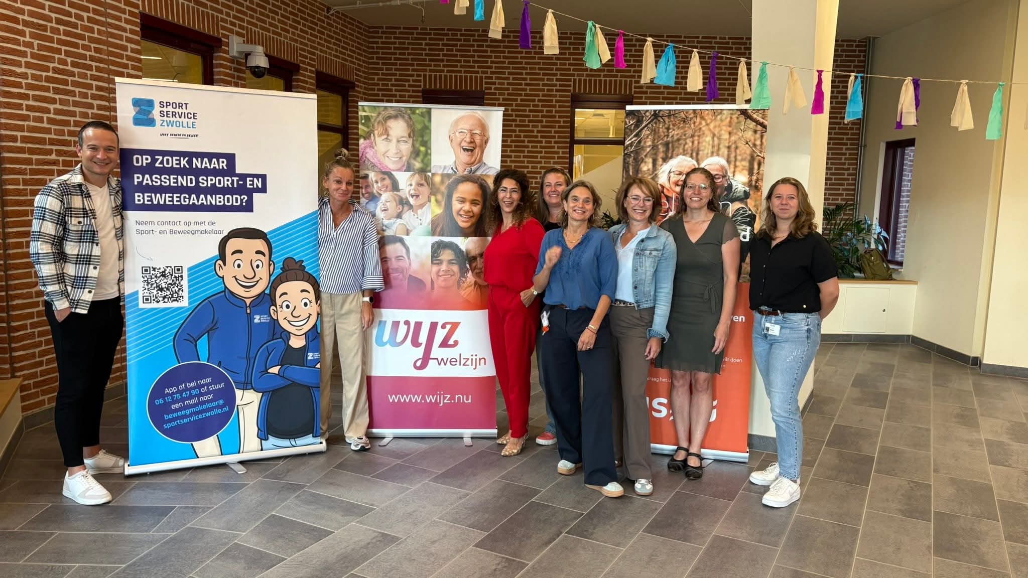 Foto: Nieuw onderkomen voor het Gezond Leven Punt (GLP) bij Isala!