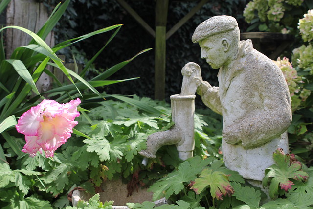 Foto: De bloementuin van Jan Kragt