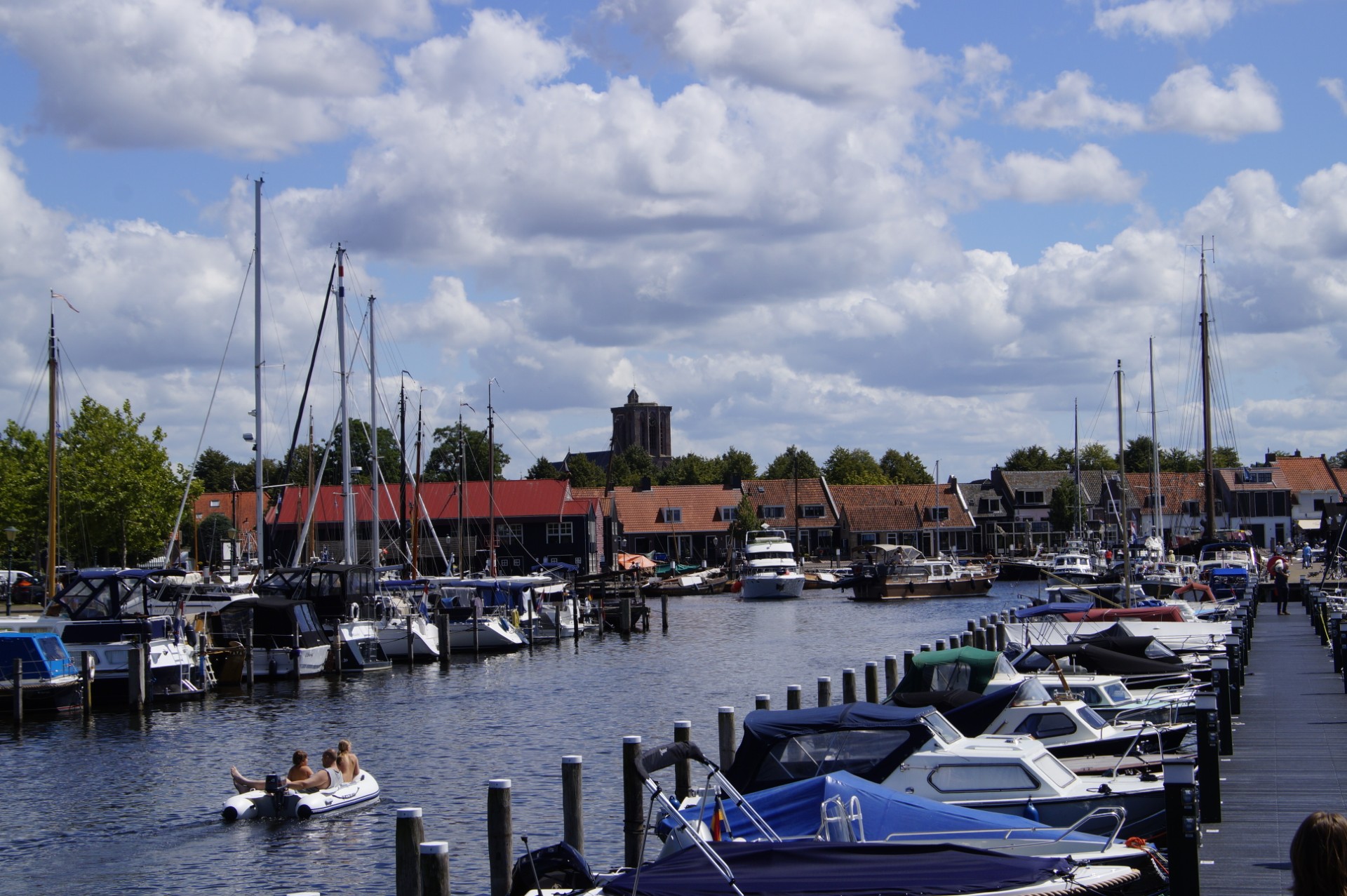 Foto: Haven Elburg verwelkomt 5000e passant van het seizoen