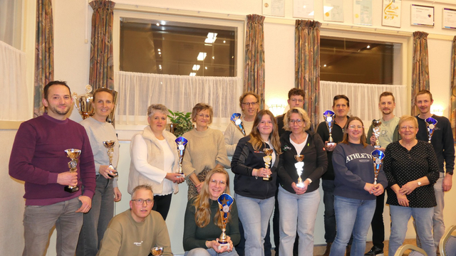 Foto: Feestelijke afsluiting en prijsuitreiking Bedrijfsschietwedstrijd 2025