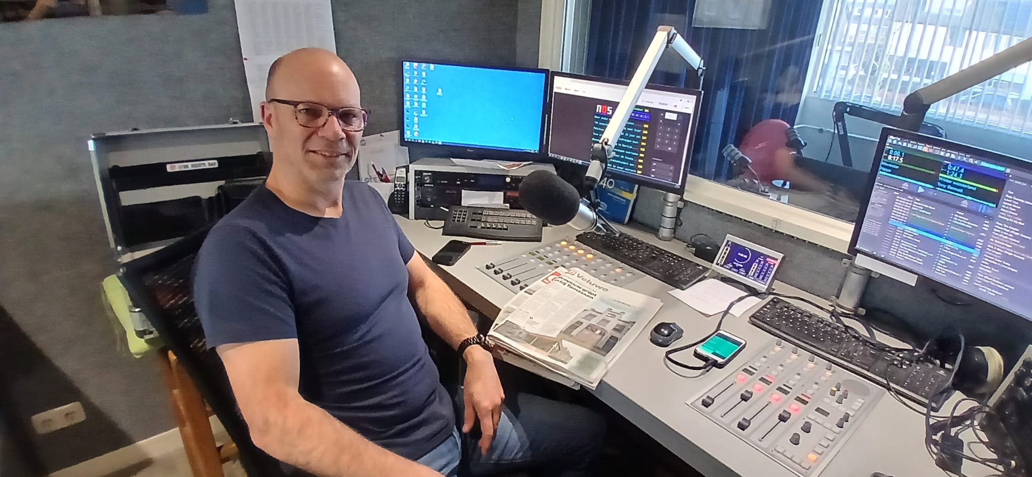 Foto: Laatste Wekkerradio op Loe-fm: afscheid na bijna 30 jaar