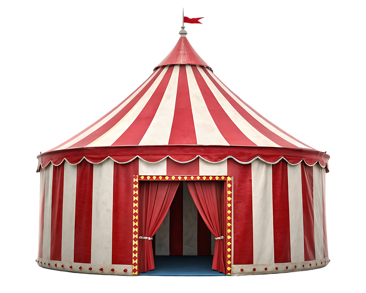 Foto:  Circus in de Zorg strijkt neer bij De Voord in Elburg dankzij gulle gift