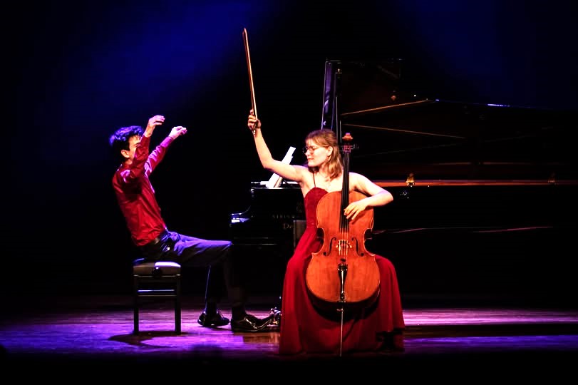 Foto: Laatste concert van het seizoen Klankenklooster: Duo Delta Scuti 