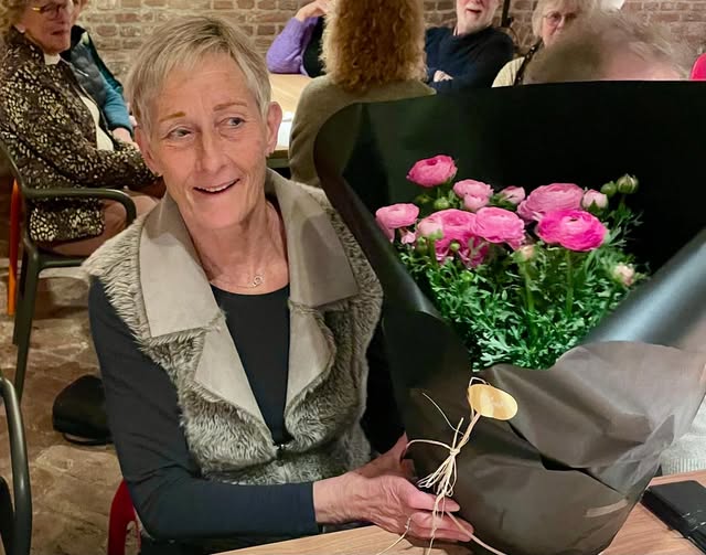 Foto: Marjan Fokke vrijwilliger van het jaar bij Museum Elburg