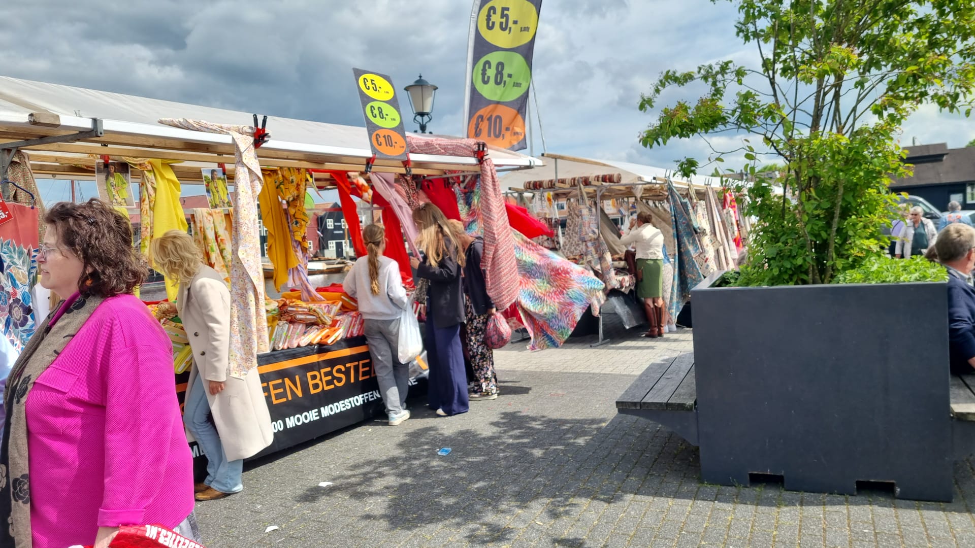 Foto: Stoffenspektakel weer goed bezocht