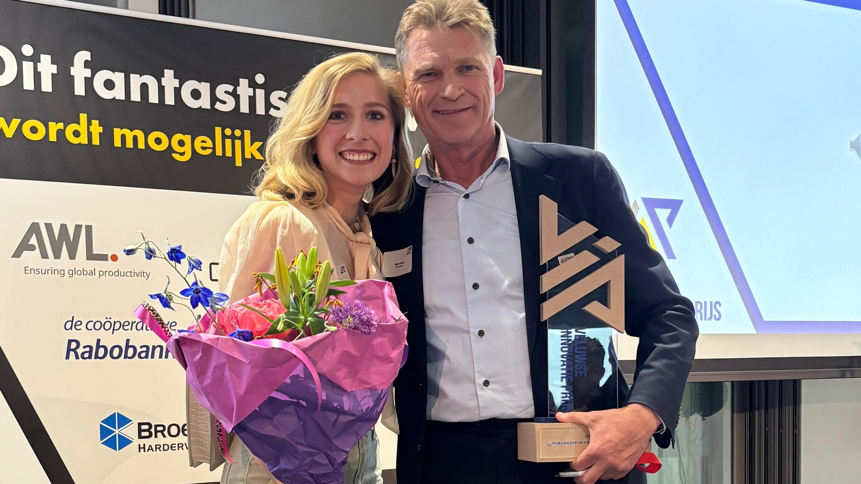 Foto: Prins Bouw wint publieksprijs Veluwse Innovatieprijs 2025