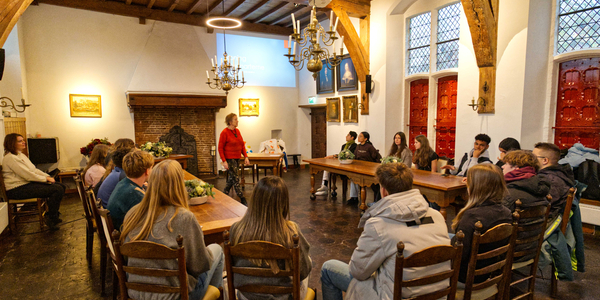 Foto: Nuborgh College Lambert Franckens en partnerschool Gran Canaria bundelen creativiteit in ‘Citizenship and Art’