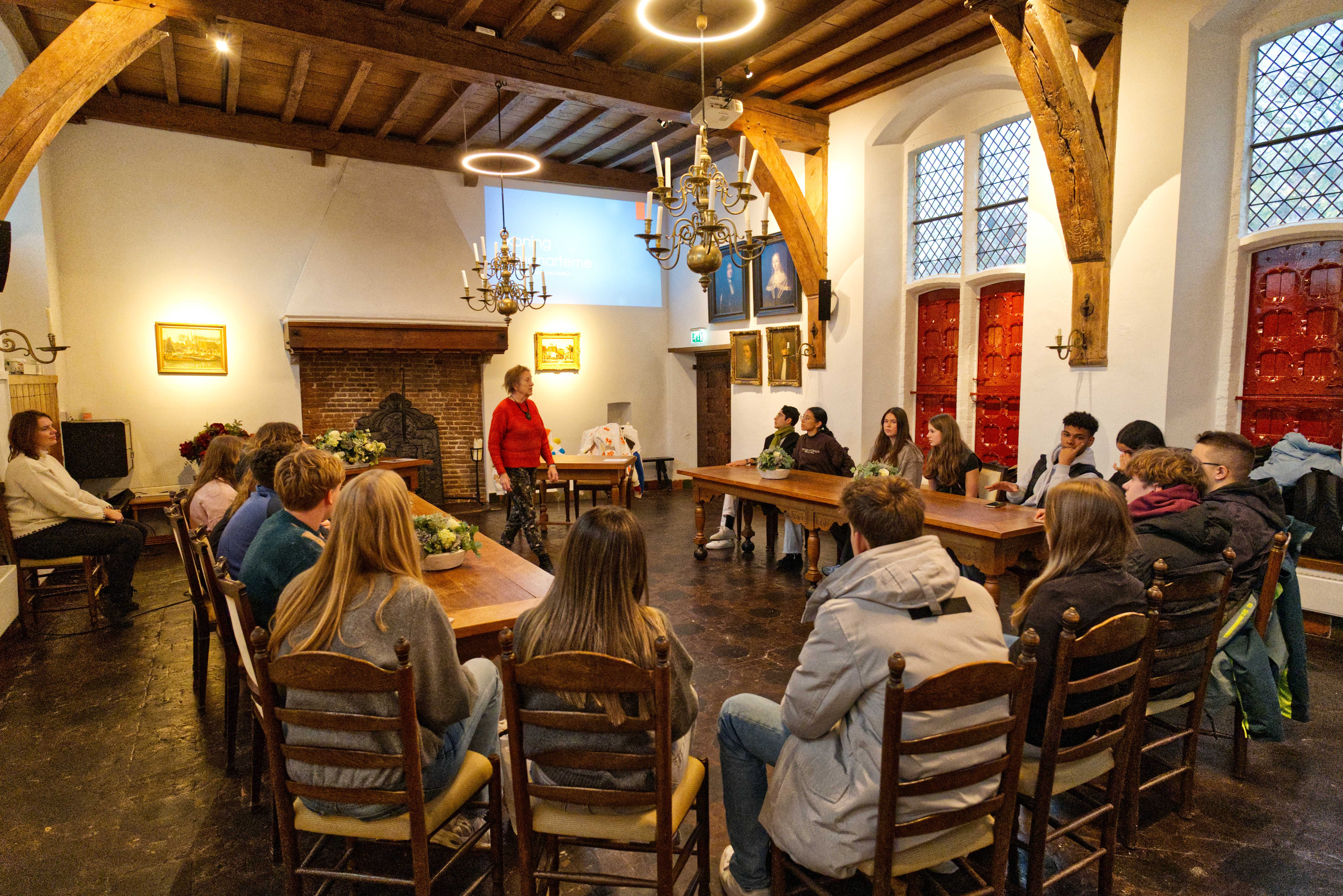 Foto: Nuborgh College Lambert Franckens en partnerschool Gran Canaria bundelen creativiteit in ‘Citizenship and Art’