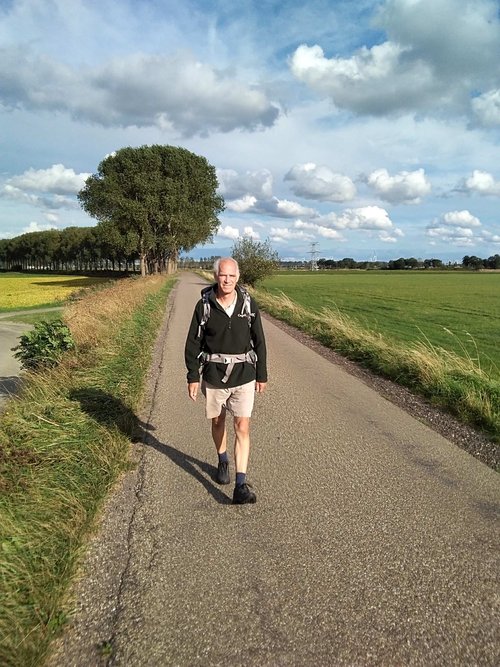 Foto: 'Heel Nederland' Frank Boerebach gaat lopen, heel lang lopen voor het goede doel!