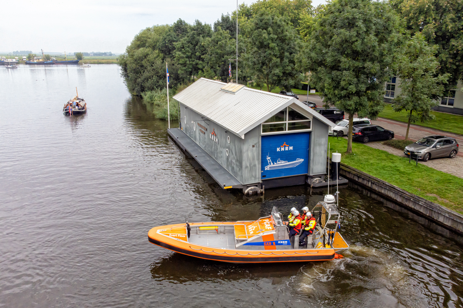 Foto: KNRM Reddingstation Elburg start met ingrijpende renovatie boothuis