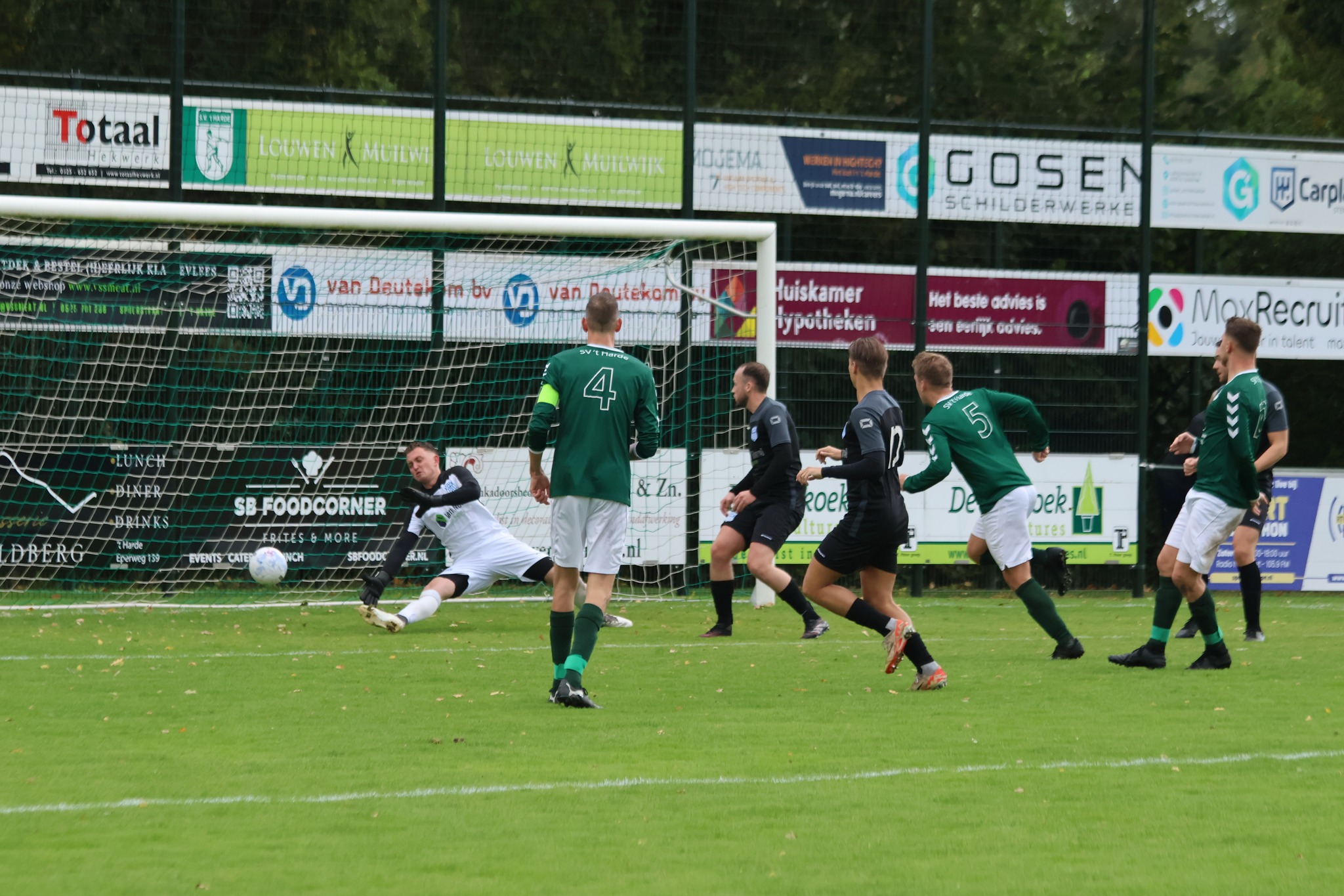 Foto: Wederom thuisverlies S.V. ’t Harde