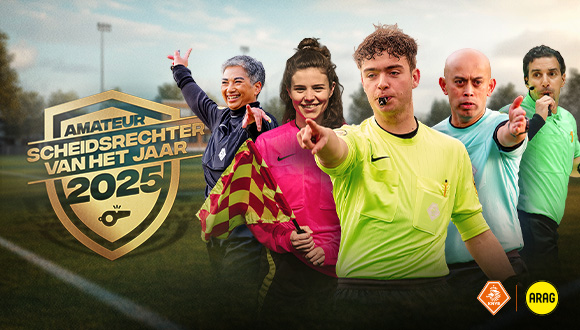 Foto: KNVB en ARAG starten vierde editie Amateurscheidsrechter van het Jaar Verkiezing