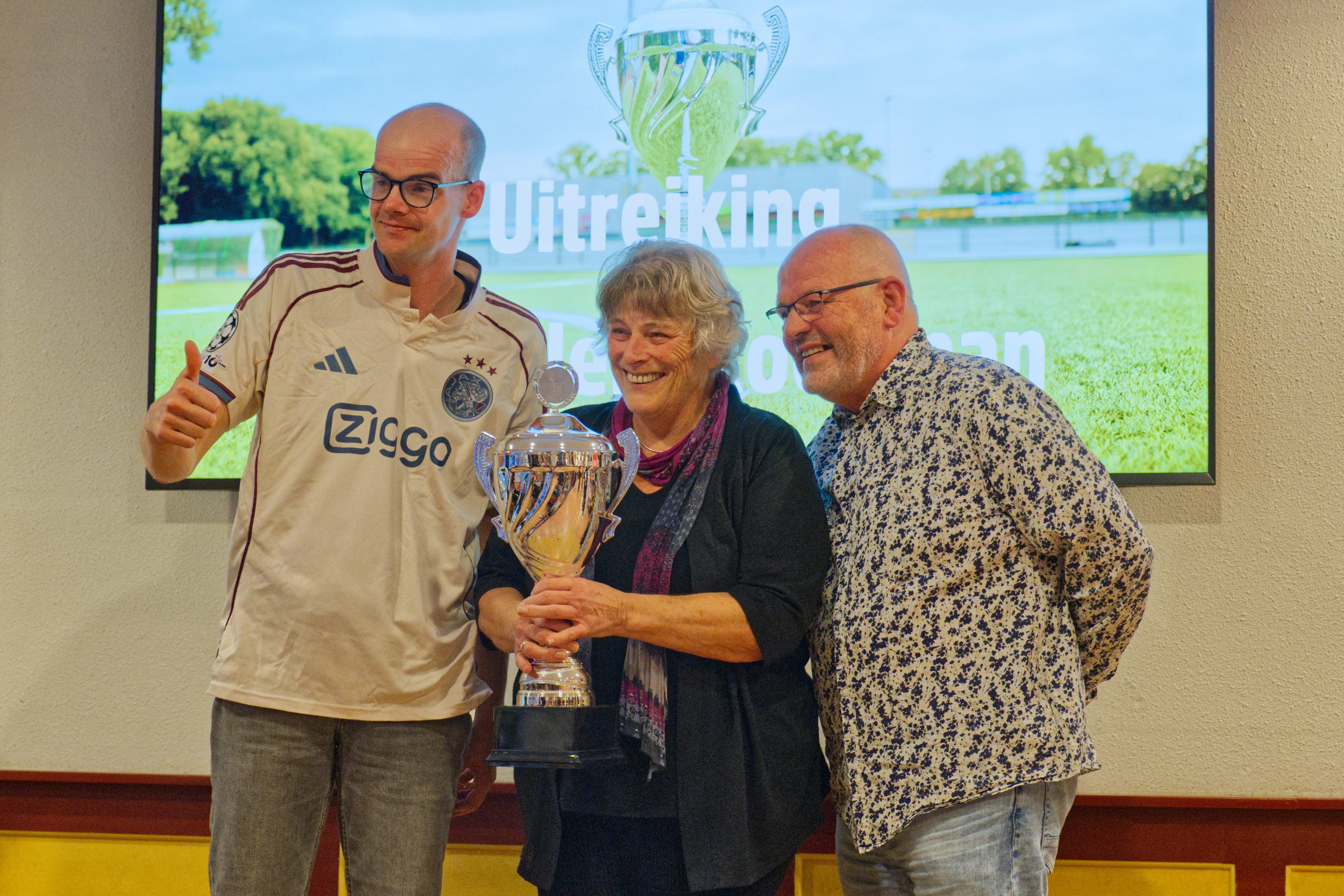 Foto: Yvonne Joost wint Jan Willem Koopman Trofee