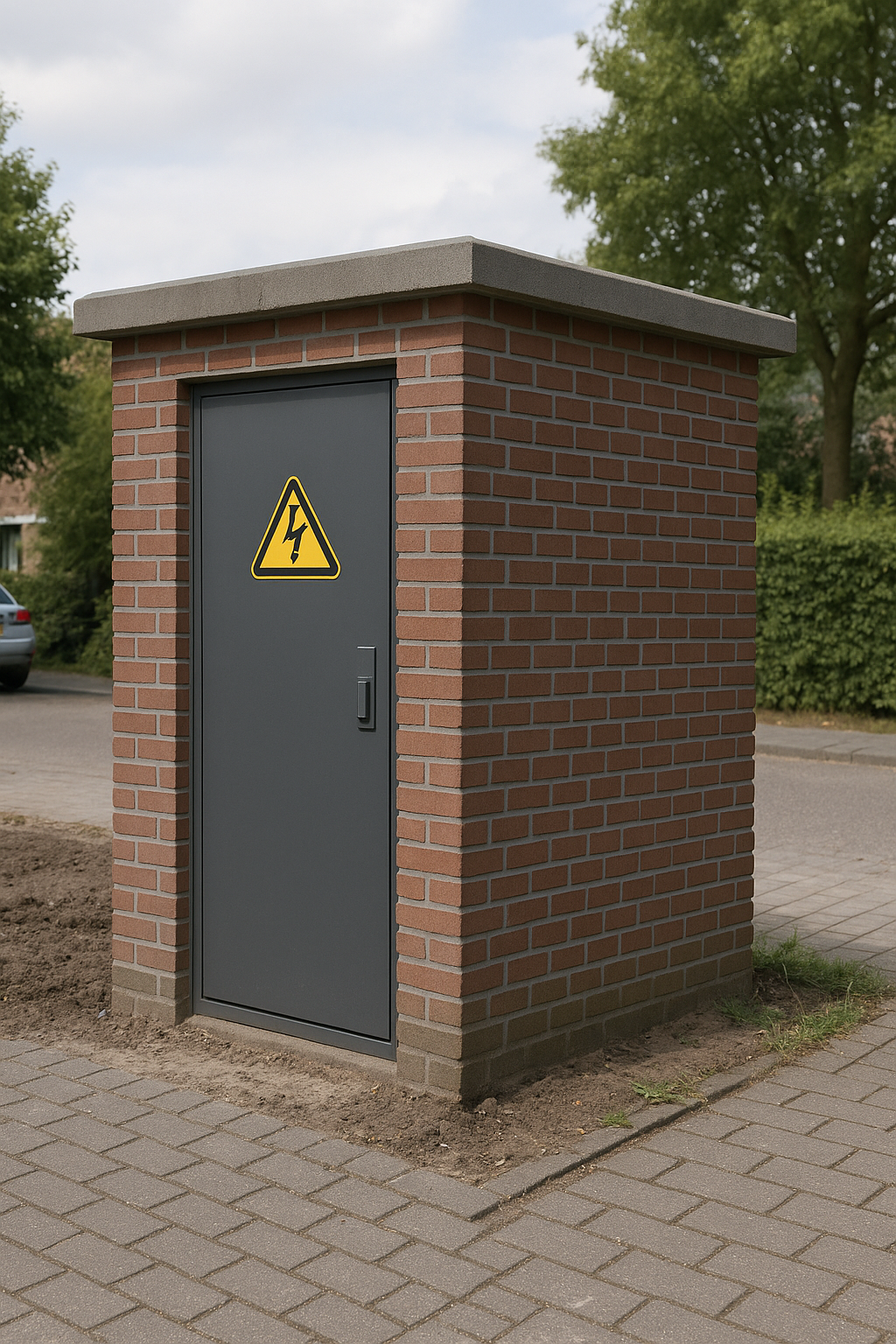 Foto: Nieuwe transformatorhuisjes in de gemeente Elburg
