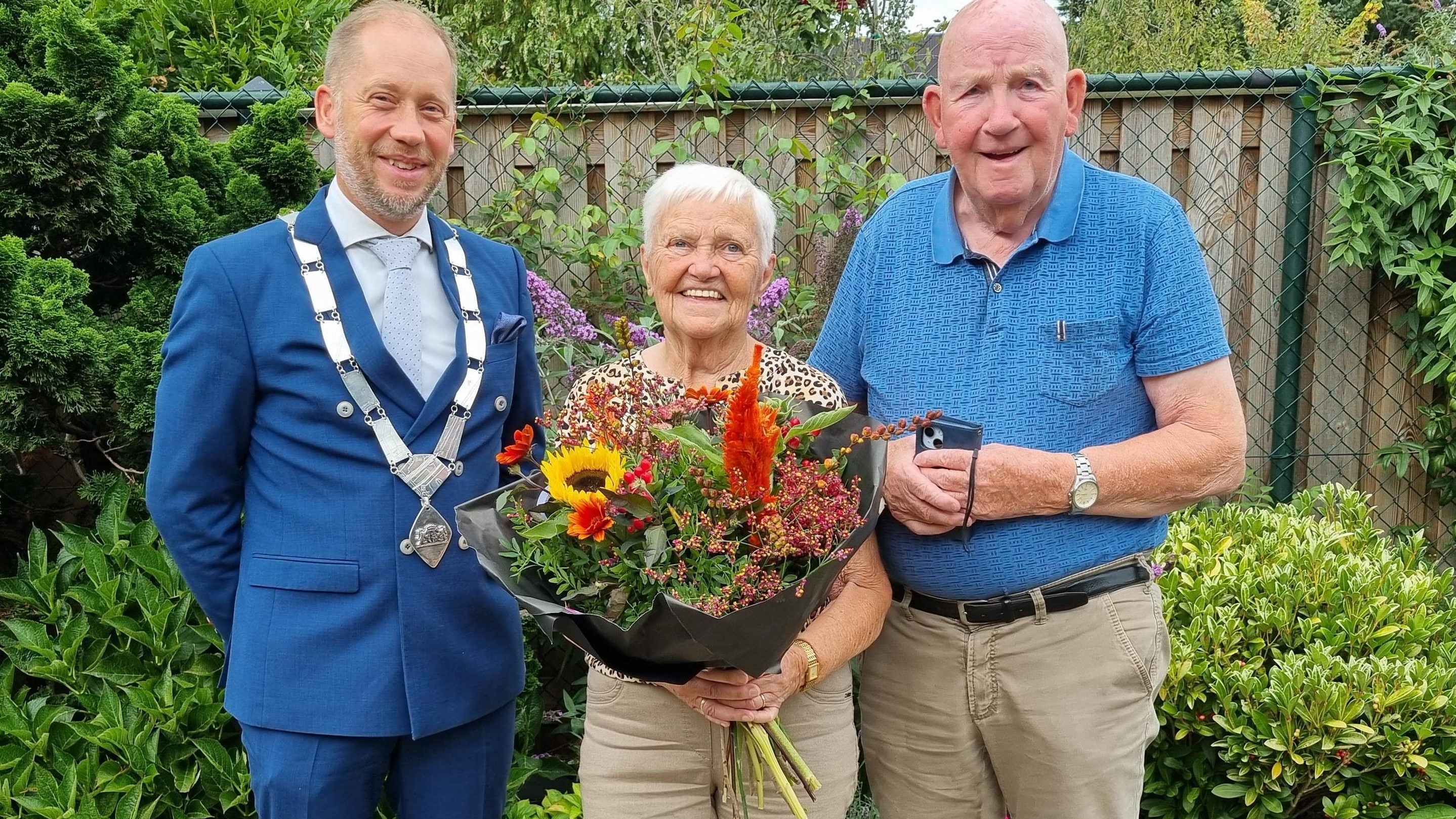 Foto: Echtpaar Hup – Van den Berg 65 jaar getrouwd