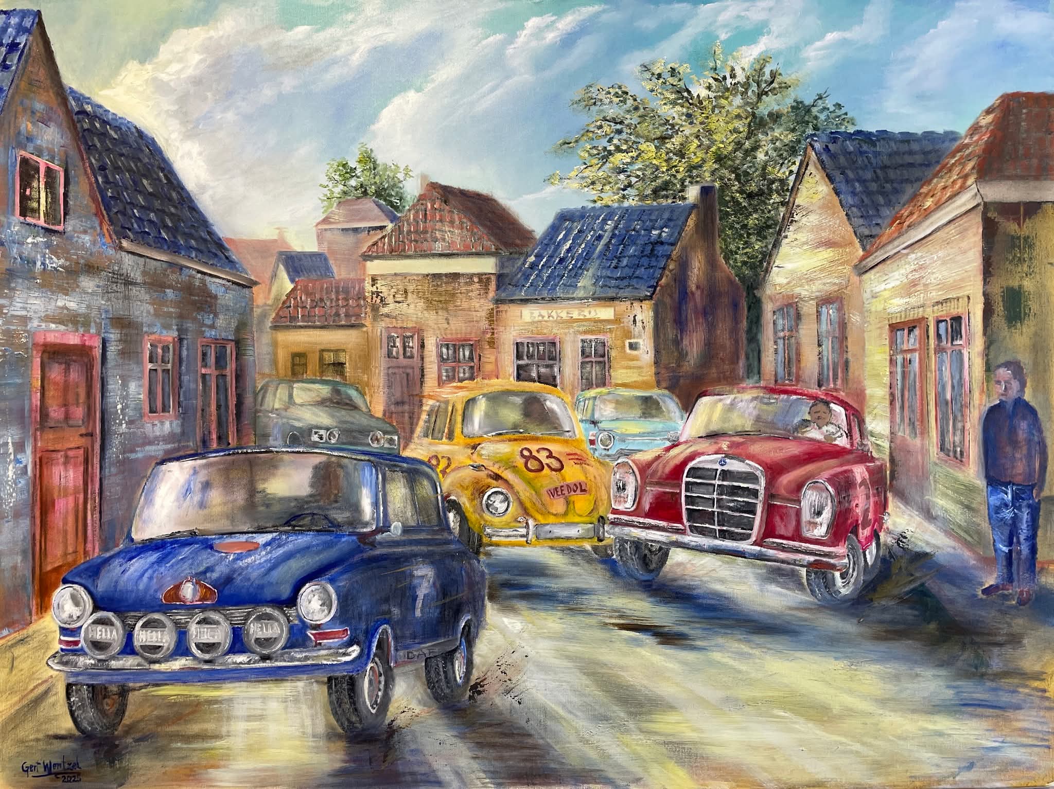 Foto: Tentoonstelling “In Verf Verteld” van Gert Wentzel met bijzondere win-actie