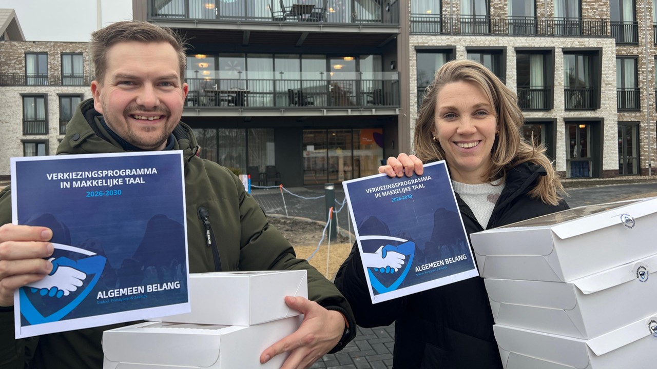 Foto: Algemeen Belang Elburg presenteert verkiezingsprogramma in makkelijke taal