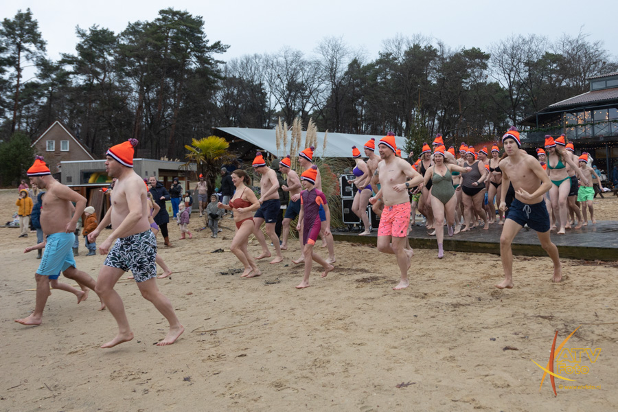 Foto: Ook dit jaar werd het nieuwe jaar fris ingeluid bij Landal Landgoed ’t Loo