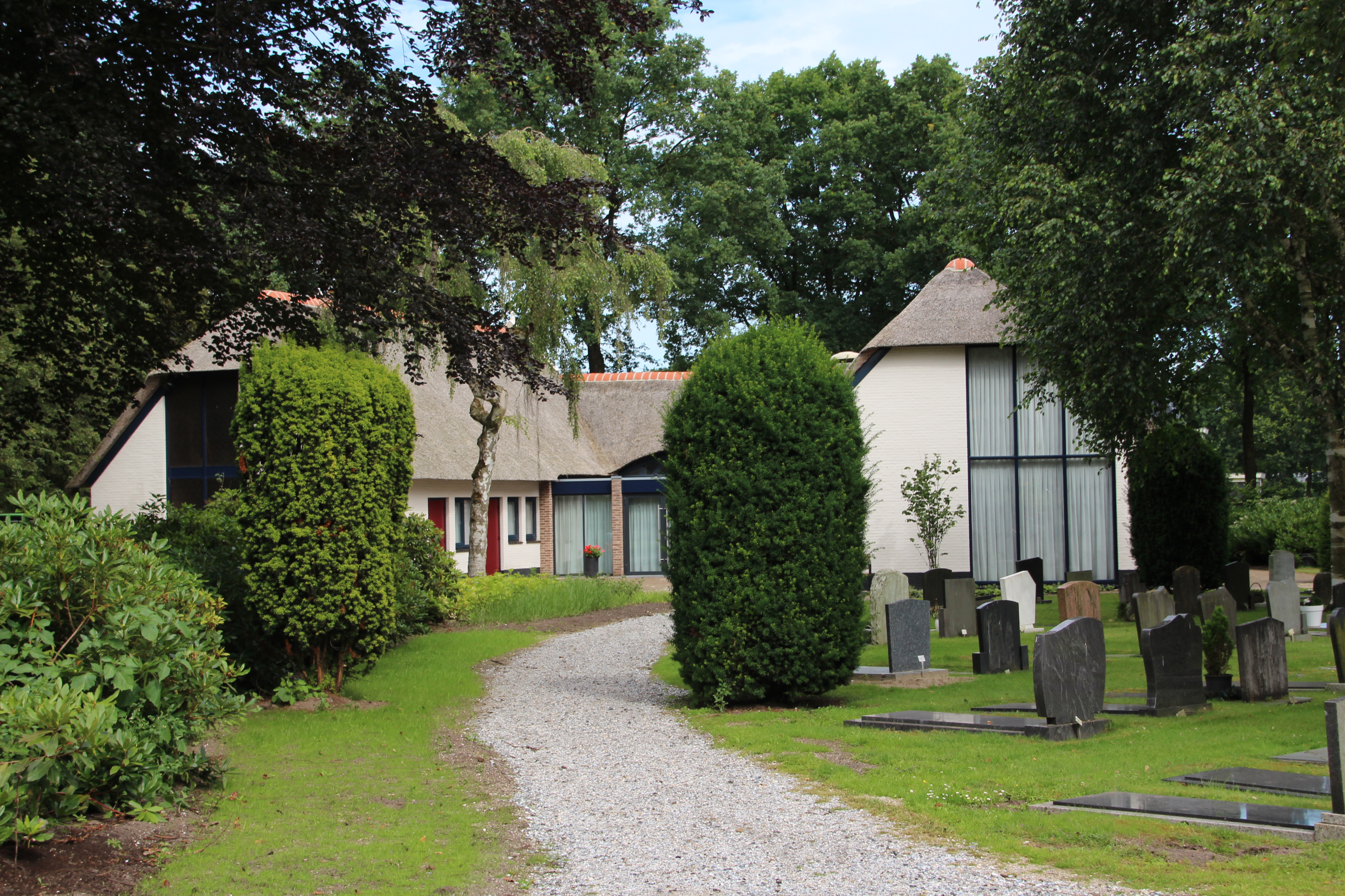 Foto: Renovatie rieten kap aula Bovenweg ’t Harde