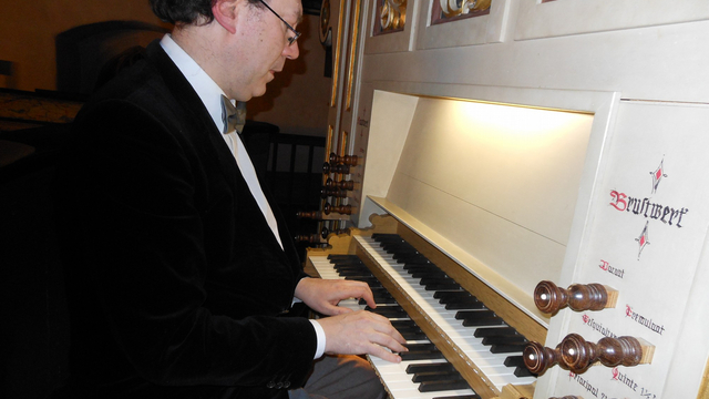 Foto: Wandelconcert in het Nationaal Orgelmuseum met Paolo Springhetti