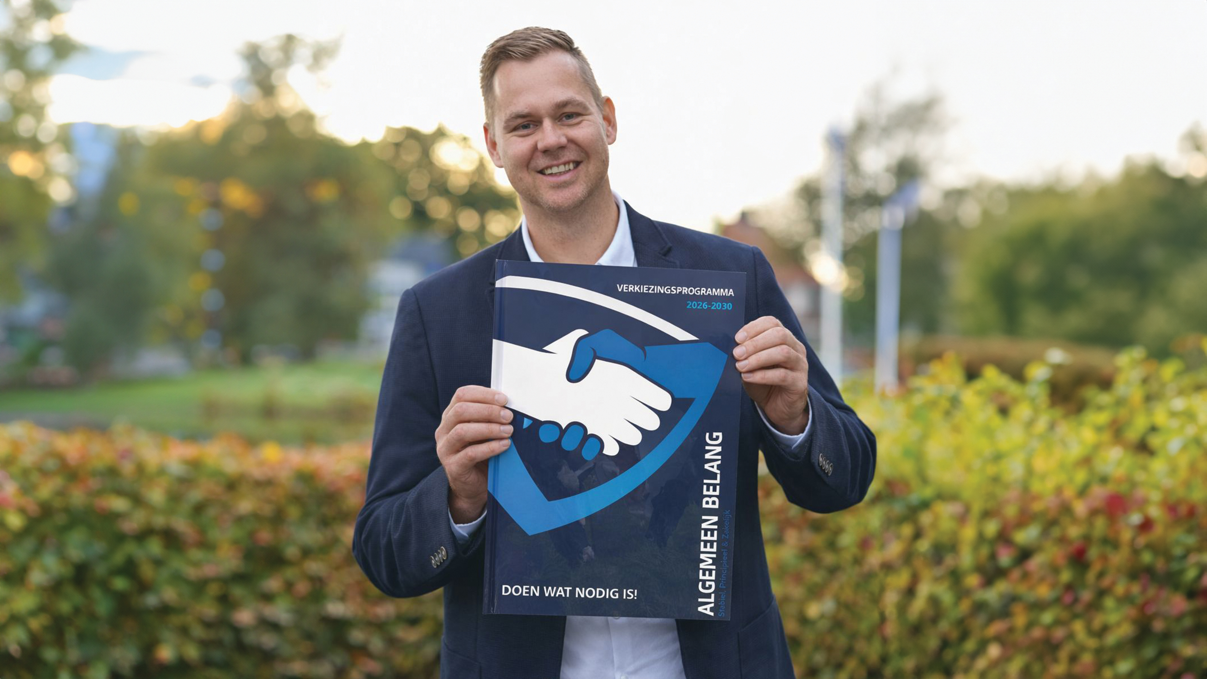 Foto: Algemeen Belang Elburg lanceert het nieuwe programma 