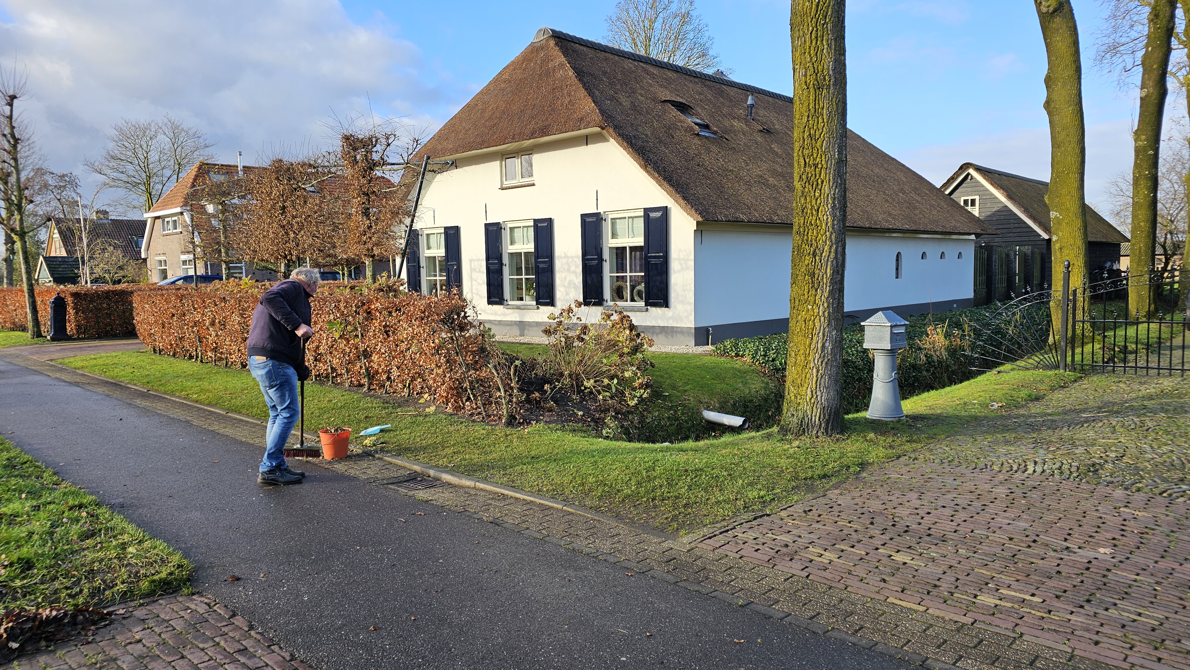 Foto: Eenzijdig ongeval Zuiderzeestraatweg Oldebroek