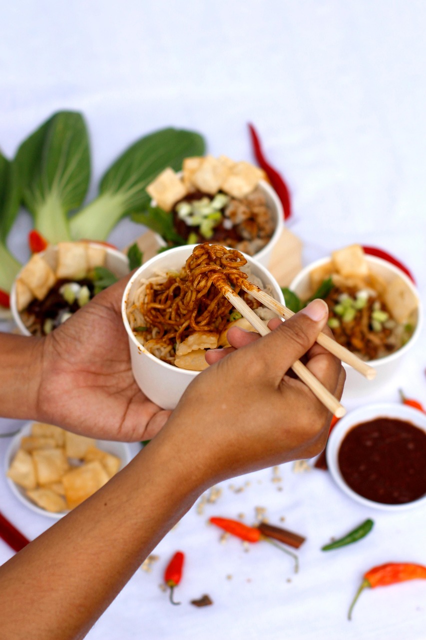 Foto: Column "Eten buiten de deur