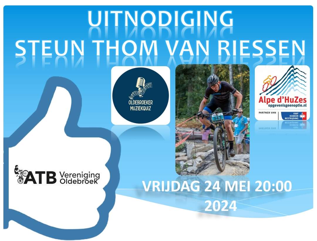 Foto: Organisatie Olderbroeker Muziekquiz reikt cheque uit aan Thom van Riessen