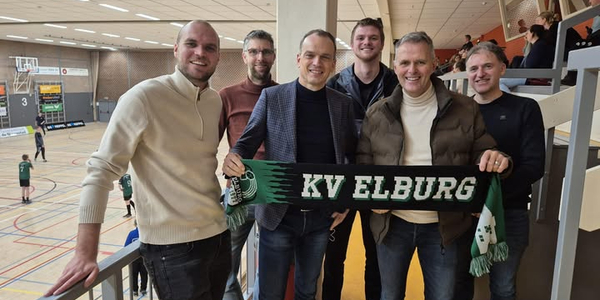 Foto: KV Elburg ontvangt wethouders gemeente Elburg op werkbezoek