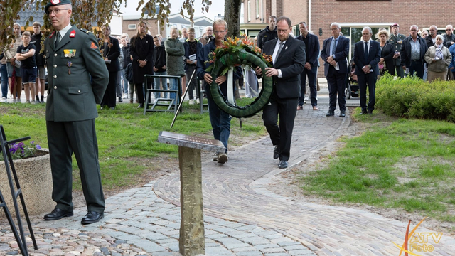 Foto: Dodenherdenking Doornspijk