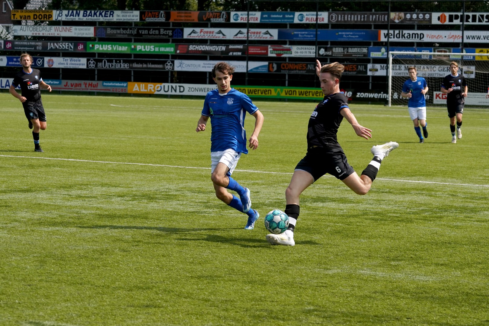 Foto: Asv Dronten en SV Epe aan de leiding in Berend Elzerman Toernooi