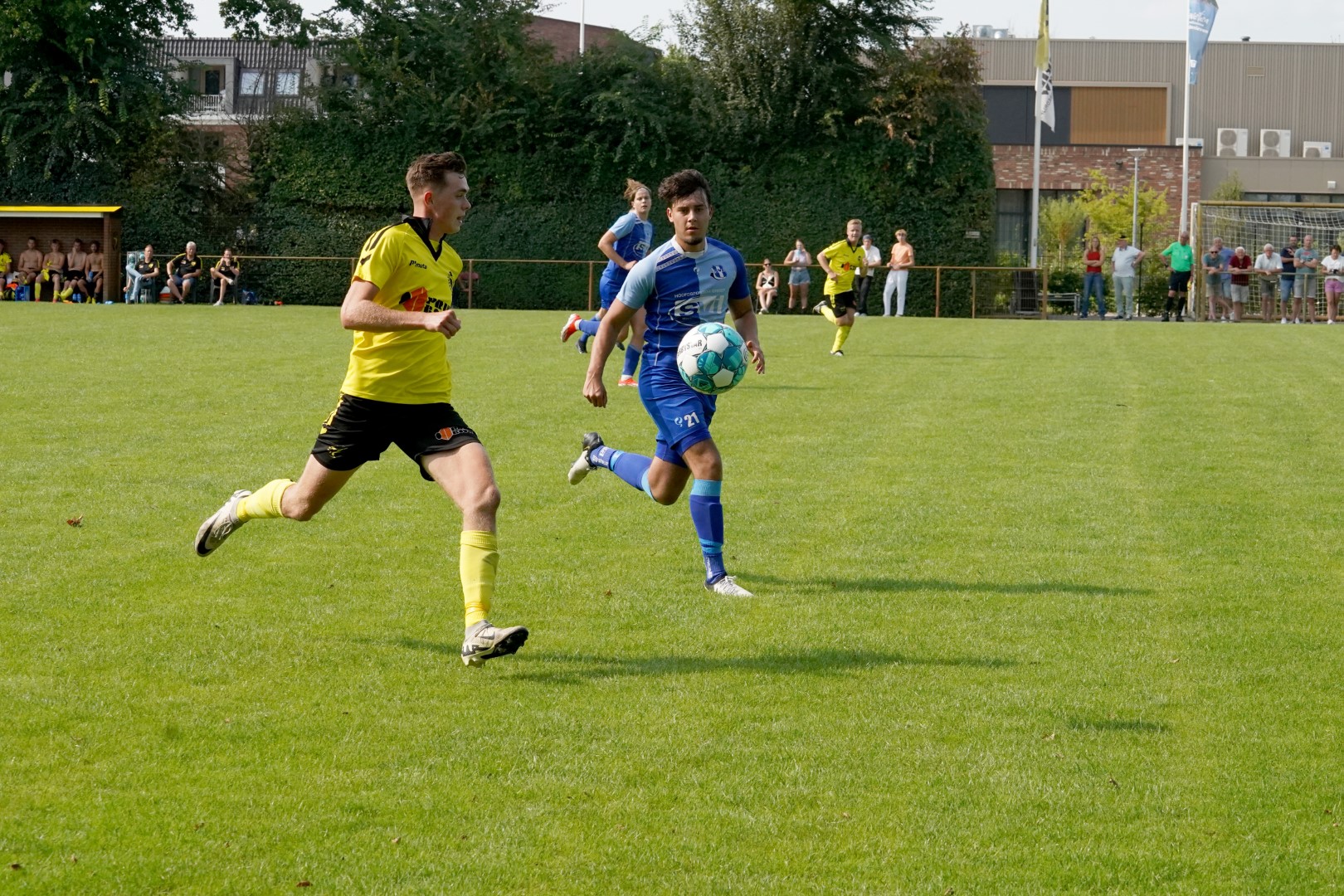 Foto: Asv Dronten en SV Epe aan de leiding in Berend Elzerman Toernooi