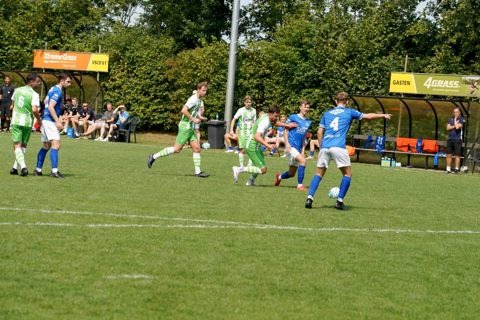 Foto: Asv Dronten en SV Epe aan de leiding in Berend Elzerman Toernooi