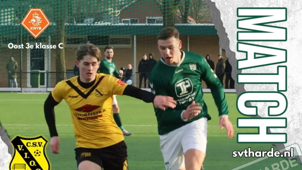 Foto: Competitiewedstrijd VIOS Vaassen – S.V. ‘t Harde 