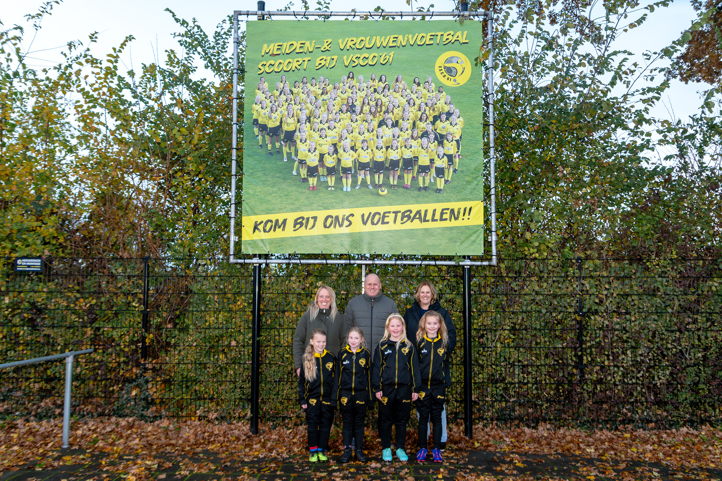 Foto: Meiden- en vrouwenvoetbal scoort bij VSCO ‘61!