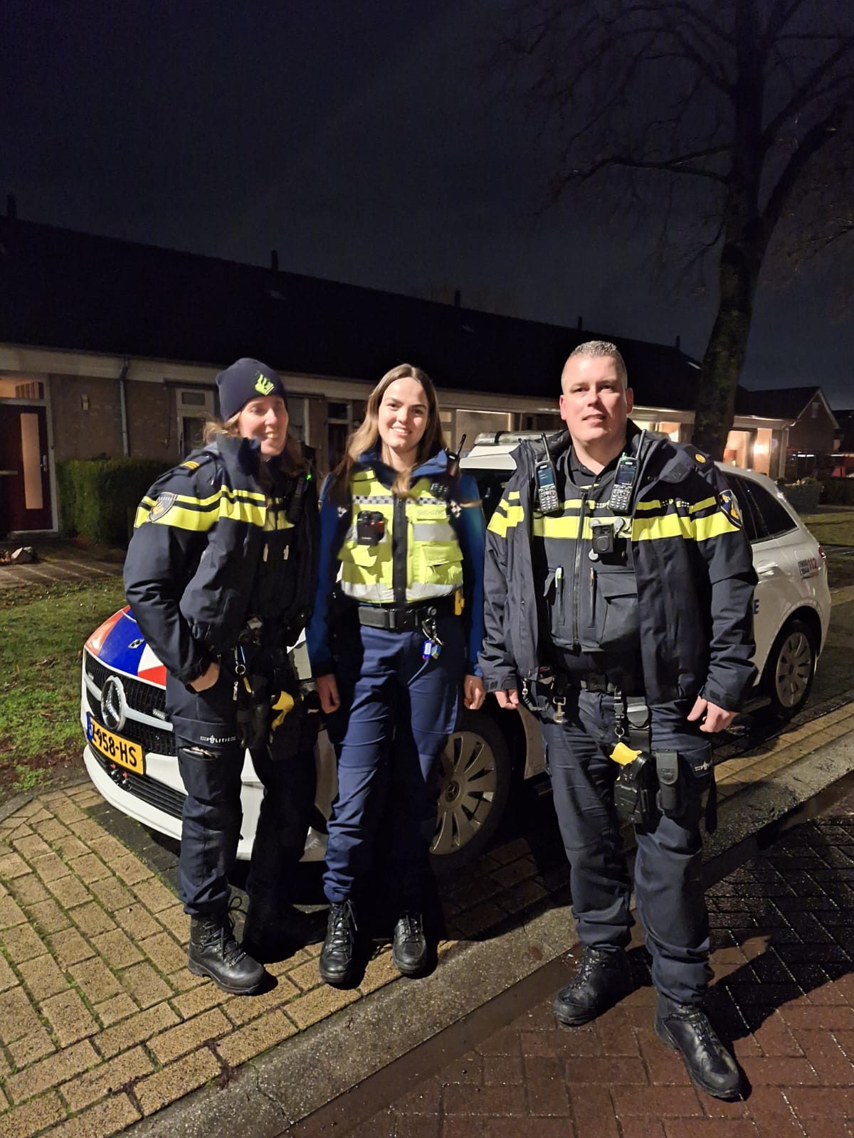 Foto: Witte Voetjes-actie wijst bewoners op woningbeveiliging