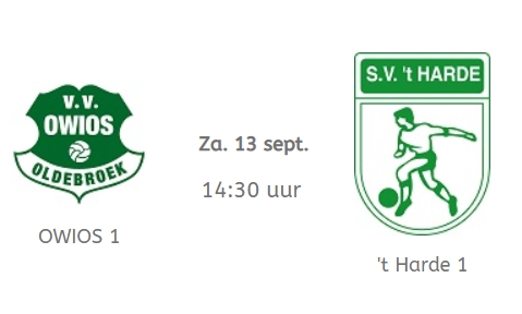 Foto: OWIOS in bekerderby tegen sv ’t Harde