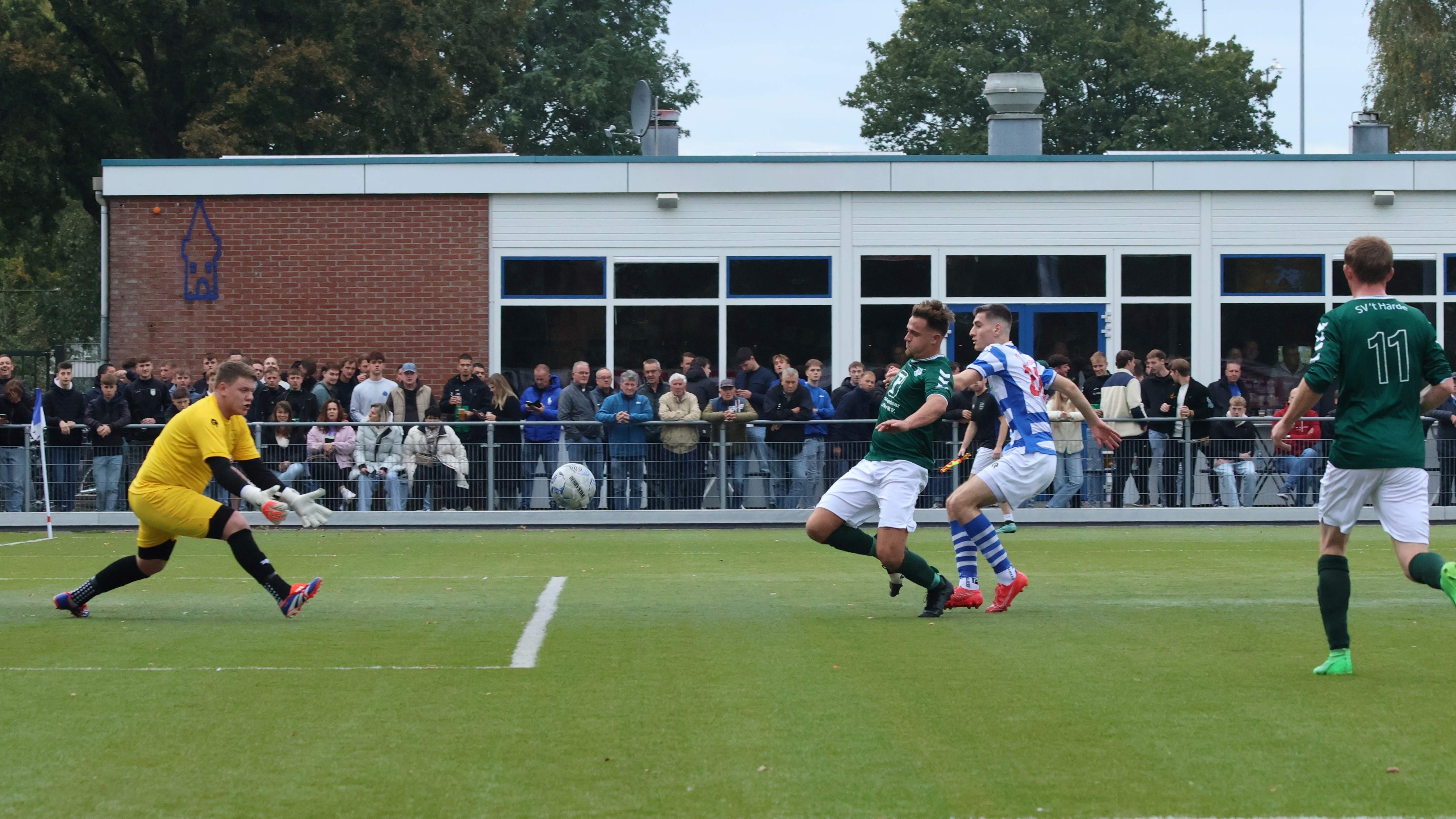Foto: Elburger SC wint derby van S.V. ’t Harde